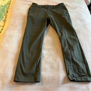 Prana Olive Green Chinos